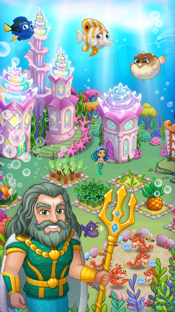 اسکرین شات 2 بازی Aquarium Farm - water journey