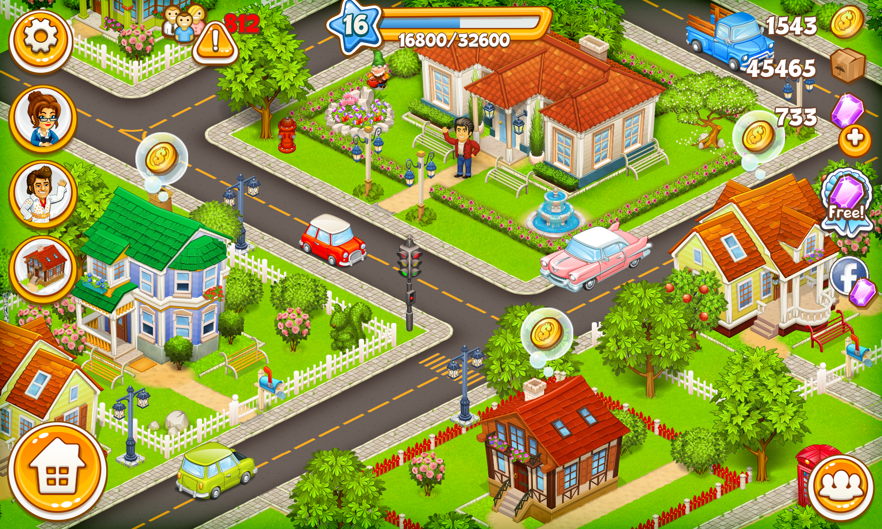 اسکرین شات 6 بازی Cartoon City - farm to village