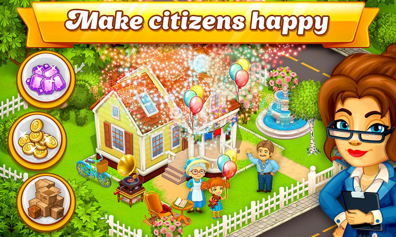 اسکرین شات 2 بازی Cartoon City - farm to village