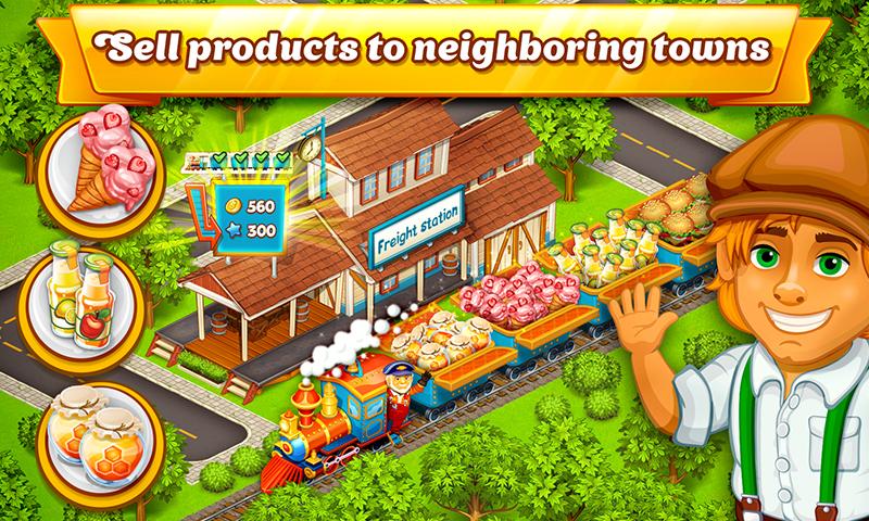 اسکرین شات 2 بازی Megapolis City:Village to Town