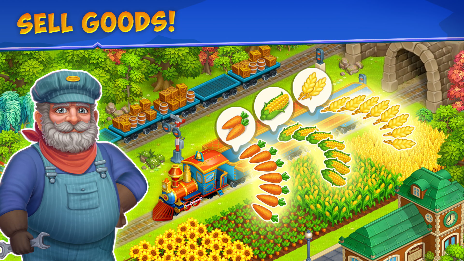 اسکرین شات 2 بازی Cartoon city 2 farm town story