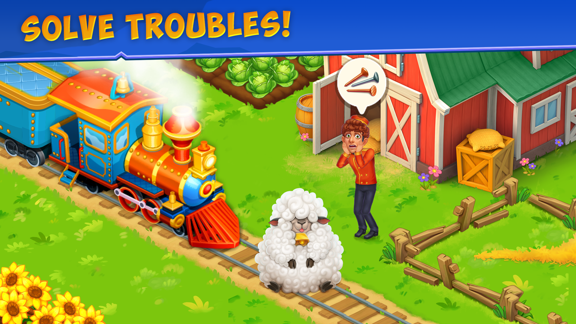 اسکرین شات 5 بازی Cartoon city 2 farm town story