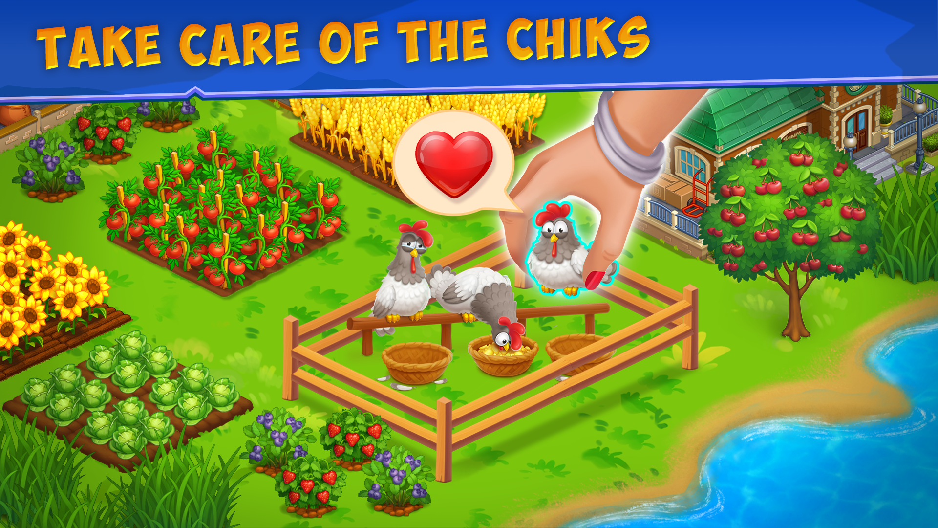 اسکرین شات 4 بازی Cartoon city 2 farm town story