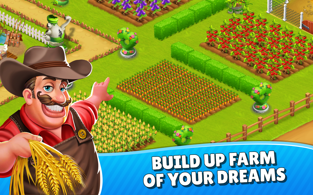 اسکرین شات 5 بازی Farm Village City Market