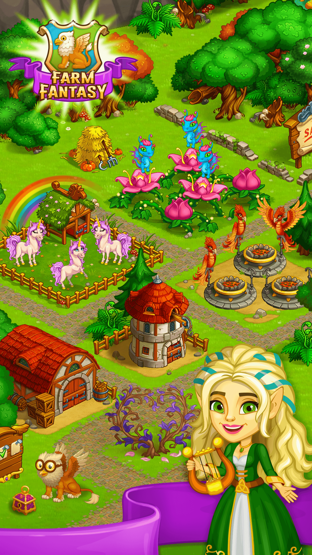 اسکرین شات 2 بازی Farm Fantasy: Fantastic Beasts