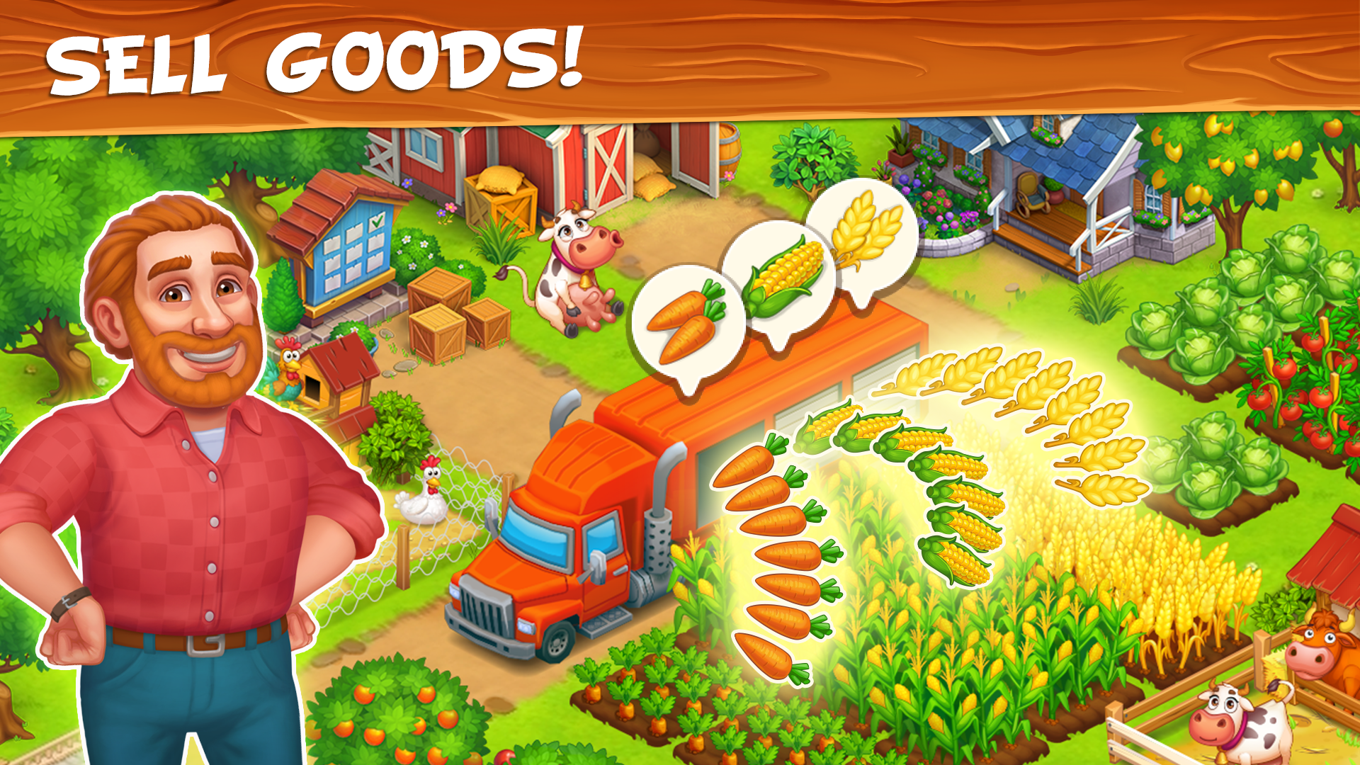اسکرین شات 8 بازی Farm Town - Family Farming Day