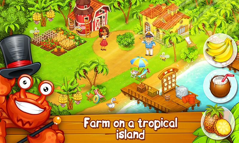 اسکرین شات 3 بازی Farm Zoo: Bay Island Village