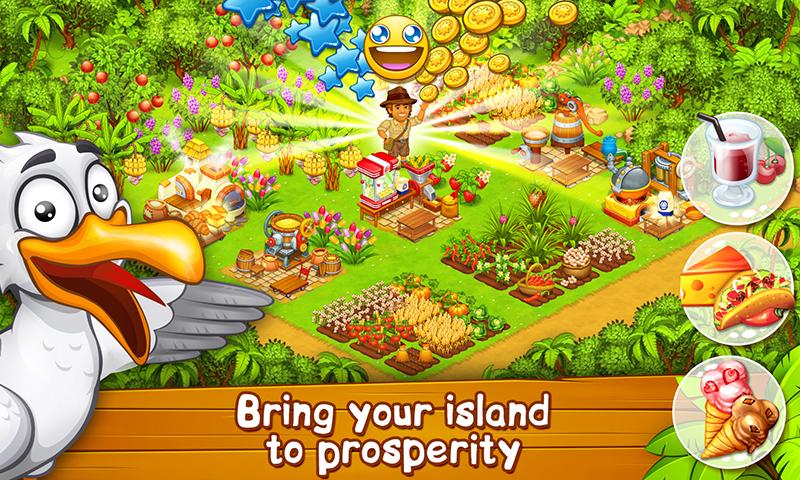اسکرین شات 1 بازی Farm Zoo: Bay Island Village