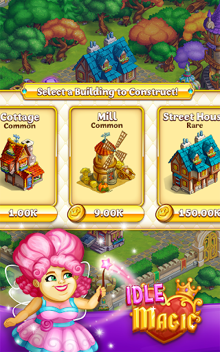 اسکرین شات 4 بازی Idle Magic:Builder,Miner,Farmer at Click Away City