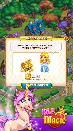 اسکرین شات 8 بازی Idle Magic:Builder,Miner,Farmer at Click Away City