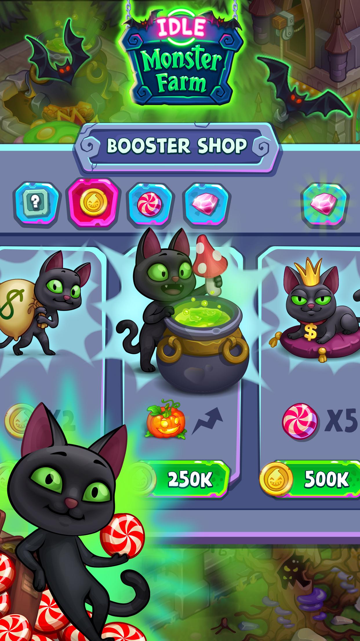 اسکرین شات بازی Idle Monsters: Click Away City 3