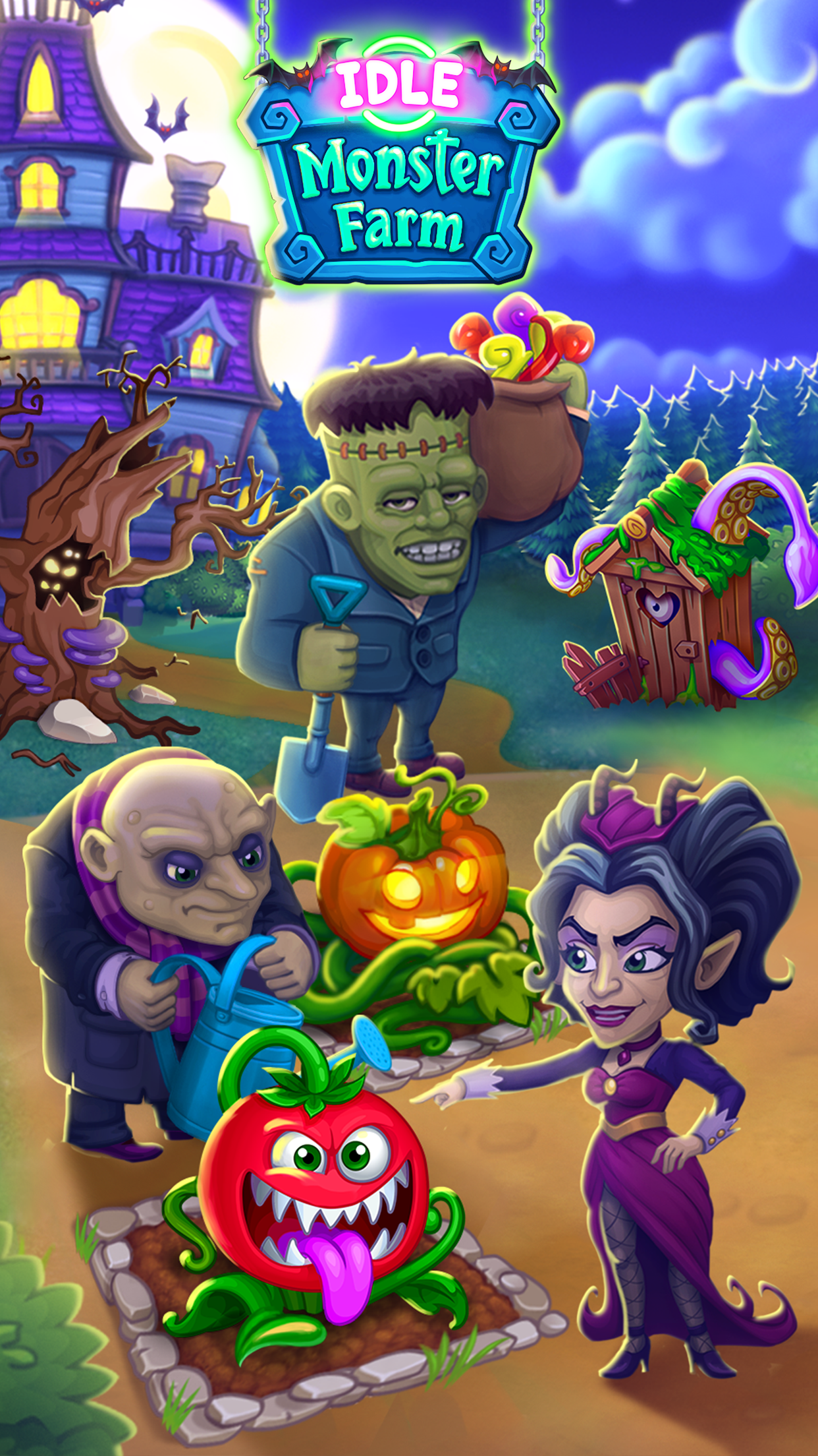 اسکرین شات بازی Idle Monsters: Click Away City 1
