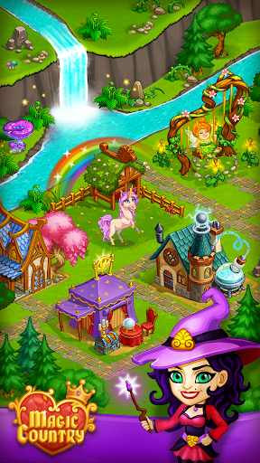 اسکرین شات 5 بازی Magic City: fairy farm and fairytale country