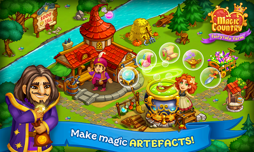 اسکرین شات 7 بازی Magic City: fairy farm and fairytale country