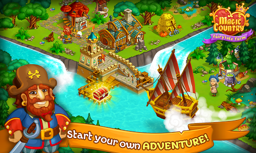 اسکرین شات 8 بازی Magic City: fairy farm and fairytale country