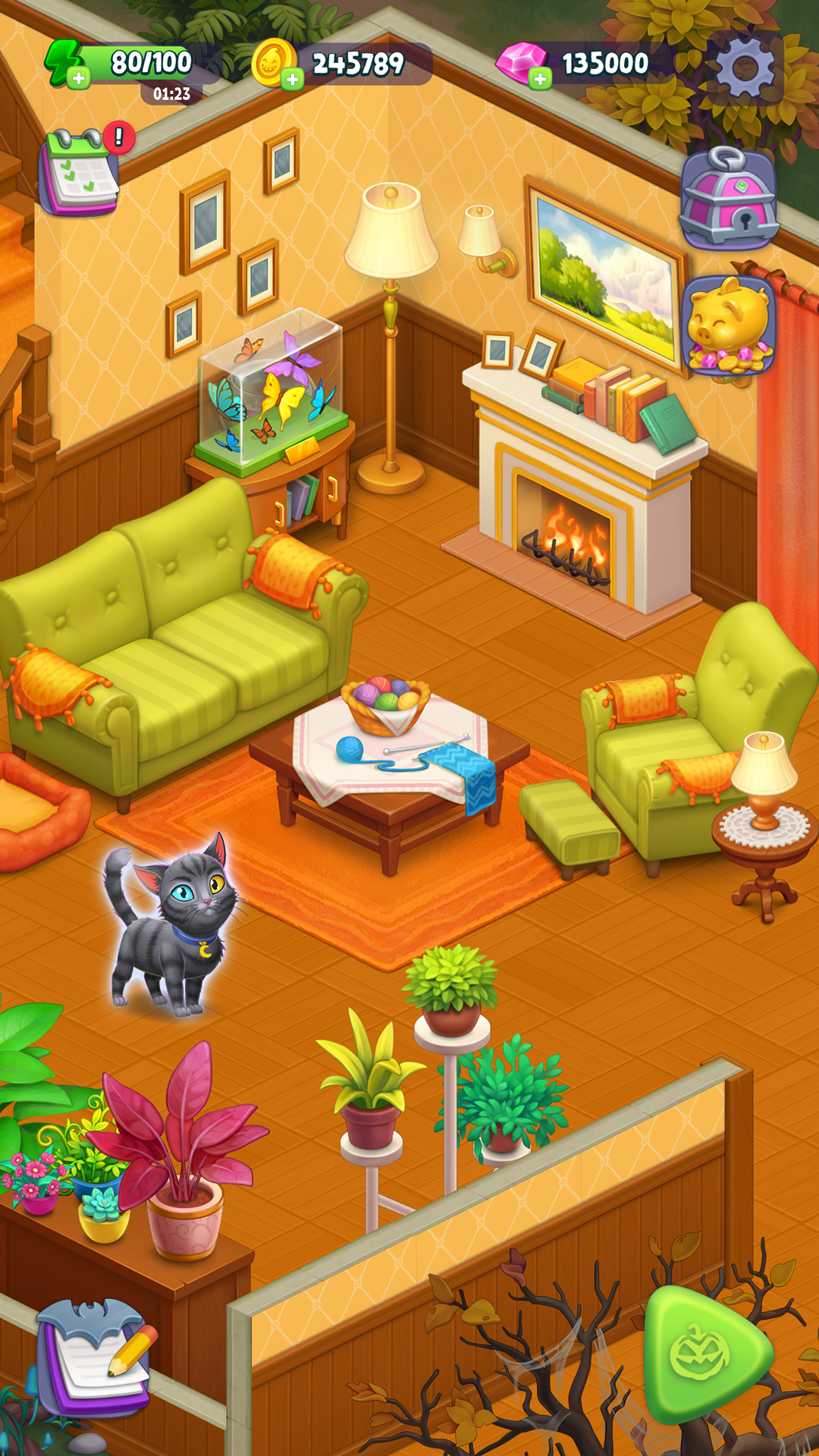 اسکرین شات 4 بازی Halloween Farm: Monster Family