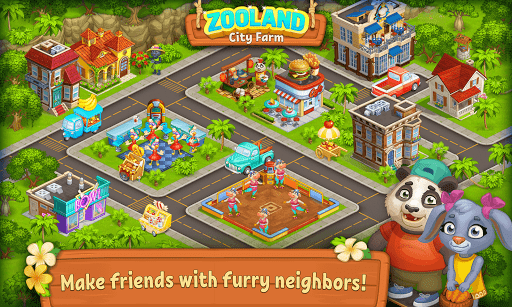 اسکرین شات 5 بازی Farm Zoo: Happy Day in Animal Village and Pet City