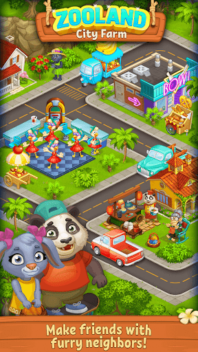 اسکرین شات 1 بازی Farm Zoo: Happy Day in Animal Village and Pet City