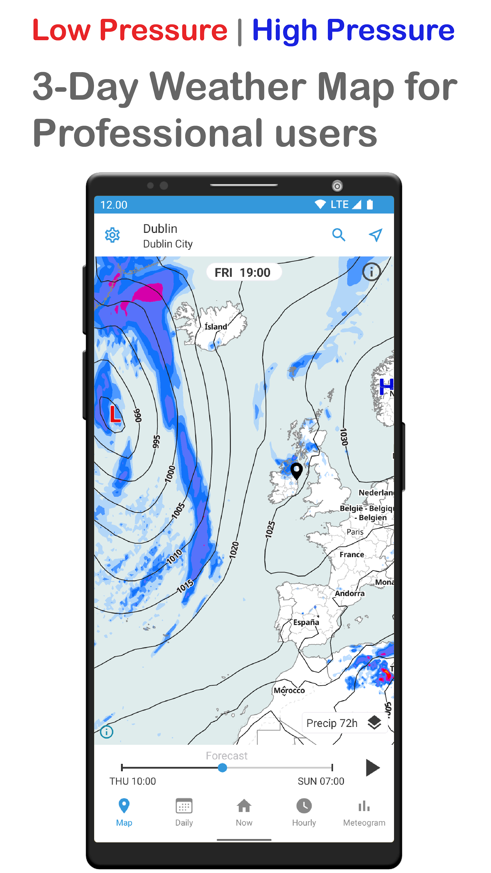 اسکرین شات 8 برنامه Foreca Weather