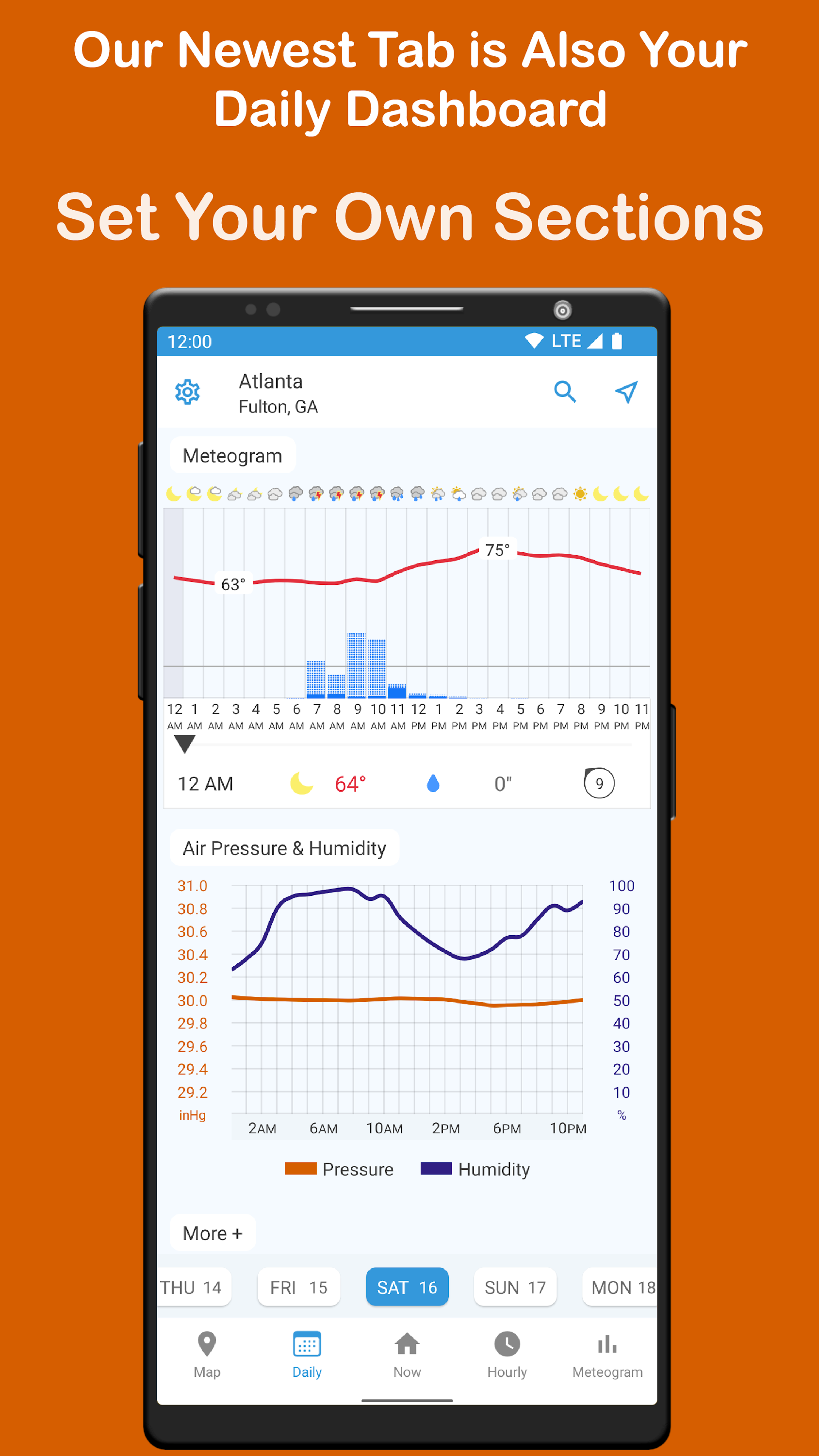 اسکرین شات 7 برنامه Foreca Weather & Radar