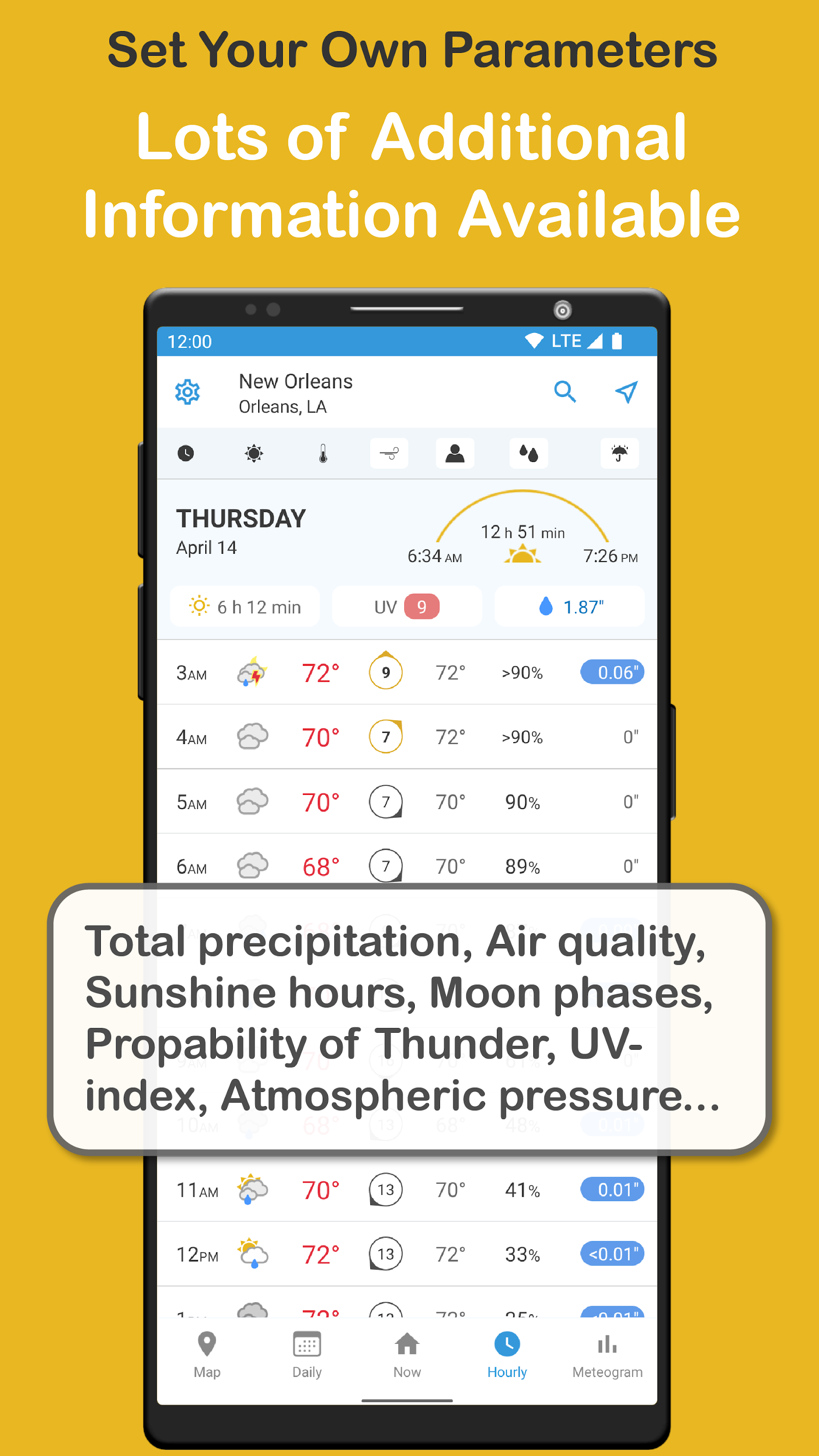 اسکرین شات 4 برنامه Foreca Weather & Radar
