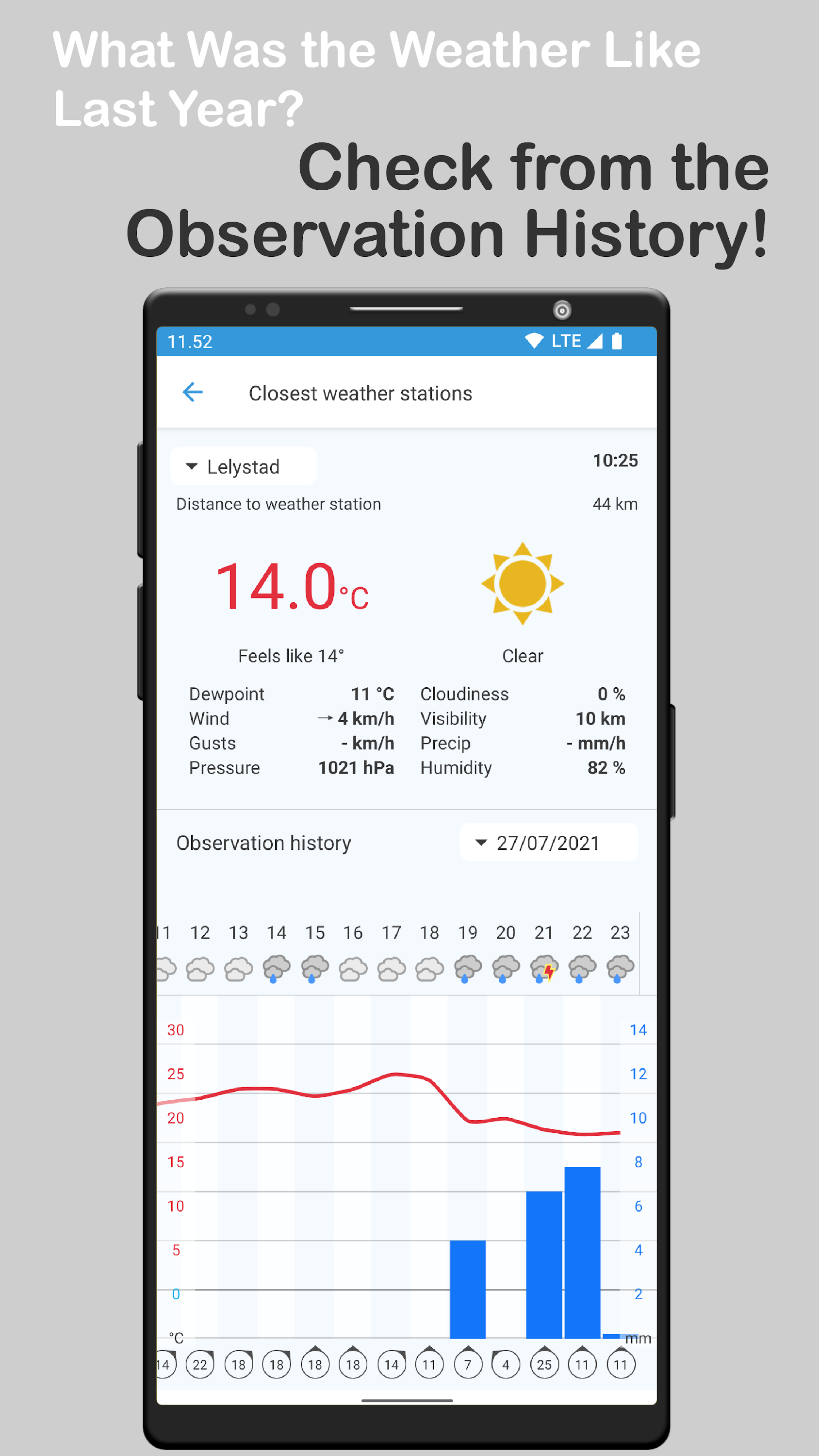 اسکرین شات 5 برنامه Foreca Weather