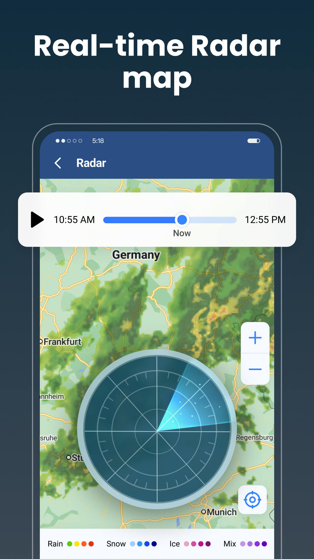 اسکرین شات 6 برنامه Live Weather: Daily Forecast