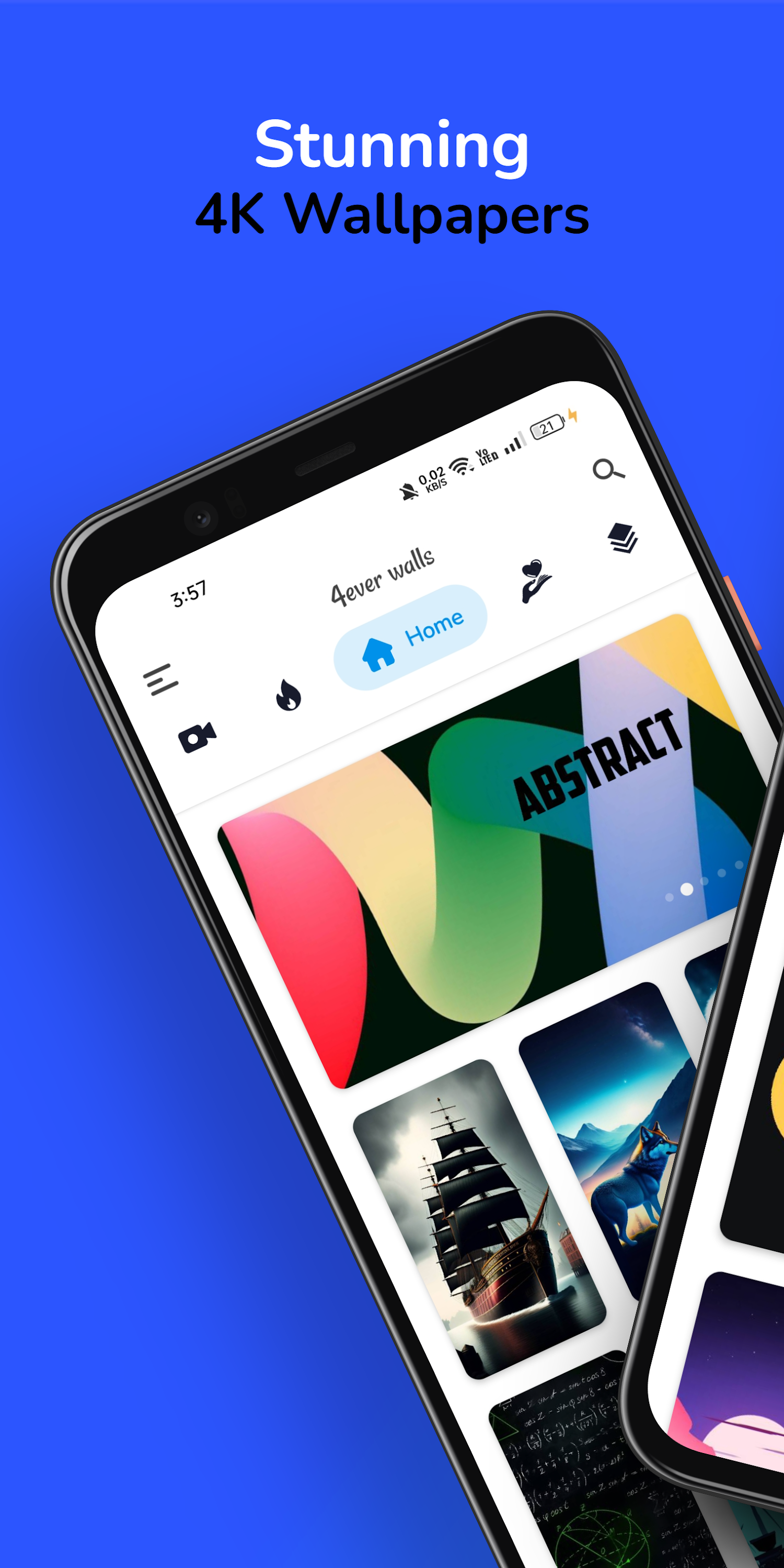 اسکرین شات 1 برنامه 4K Wallpapers - 4everWalls