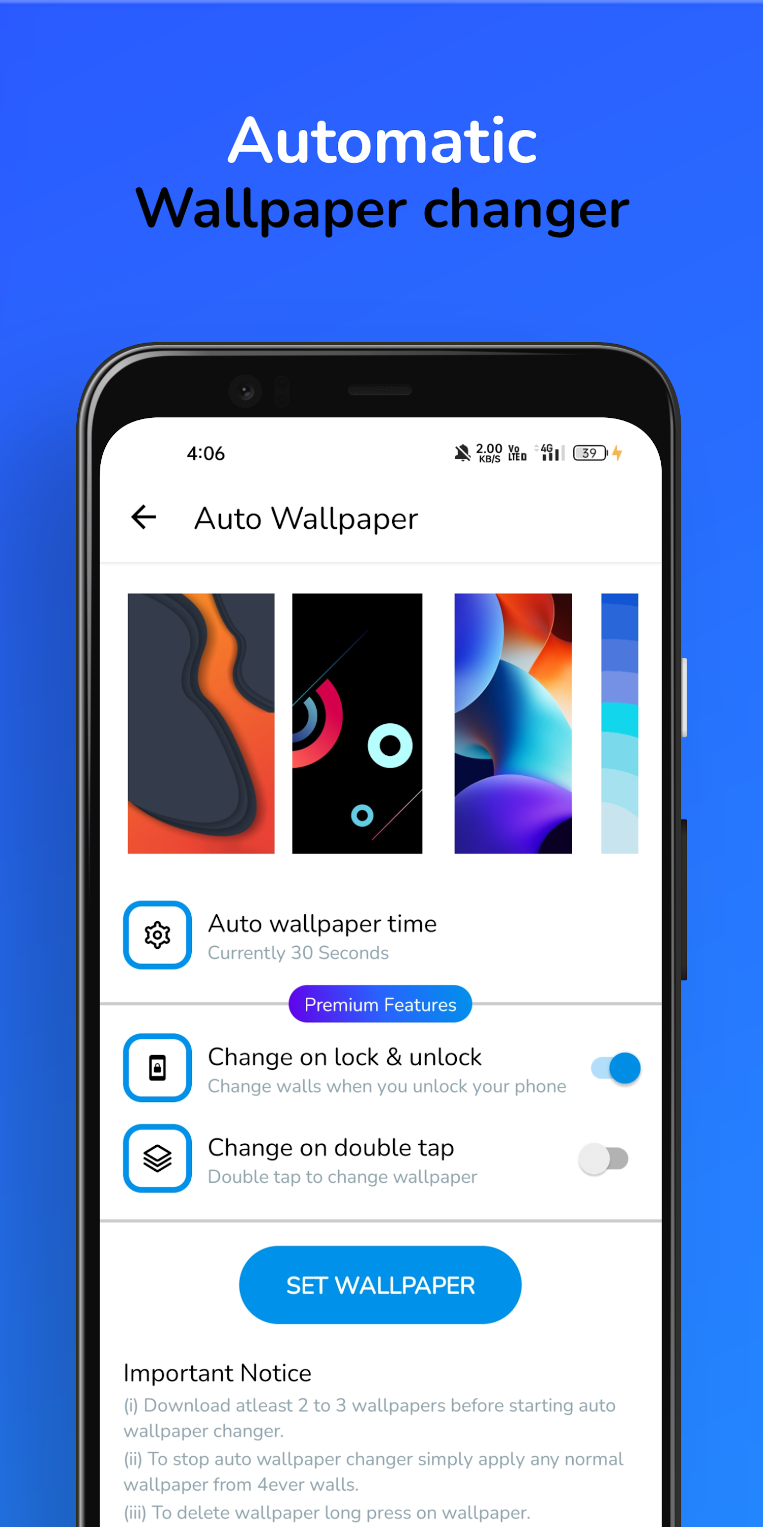 اسکرین شات 5 برنامه 4K Wallpapers - 4everWalls