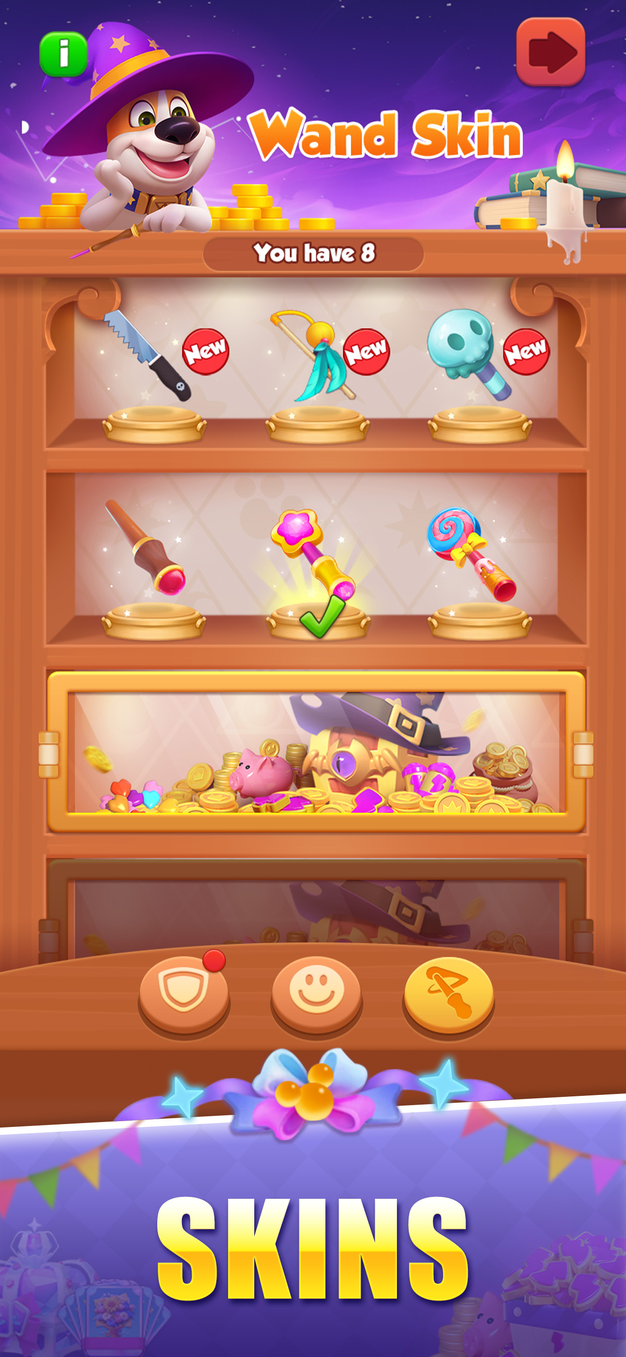 اسکرین شات 5 بازی Spin A Spell - Master of Coin