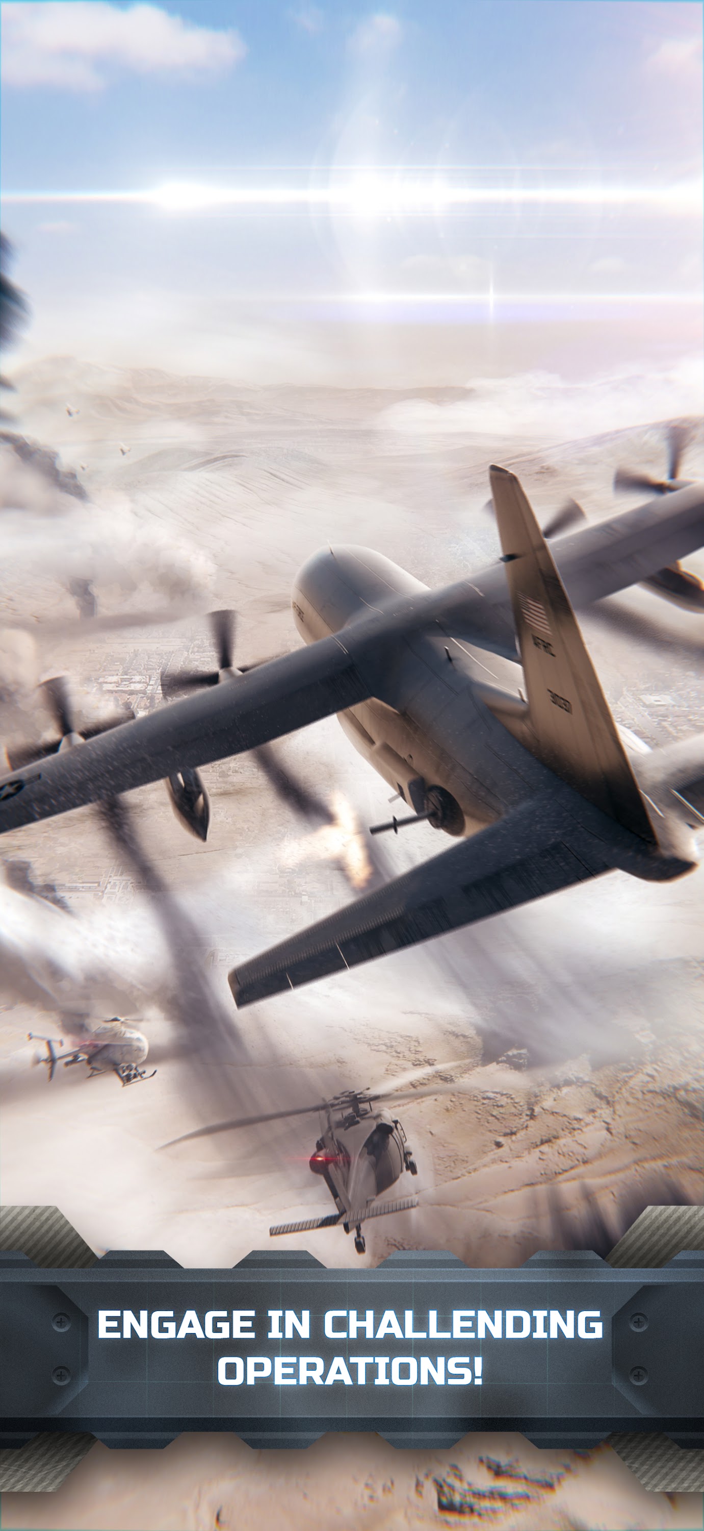اسکرین شات 8 بازی Modern Gunships: AC130 WarGame