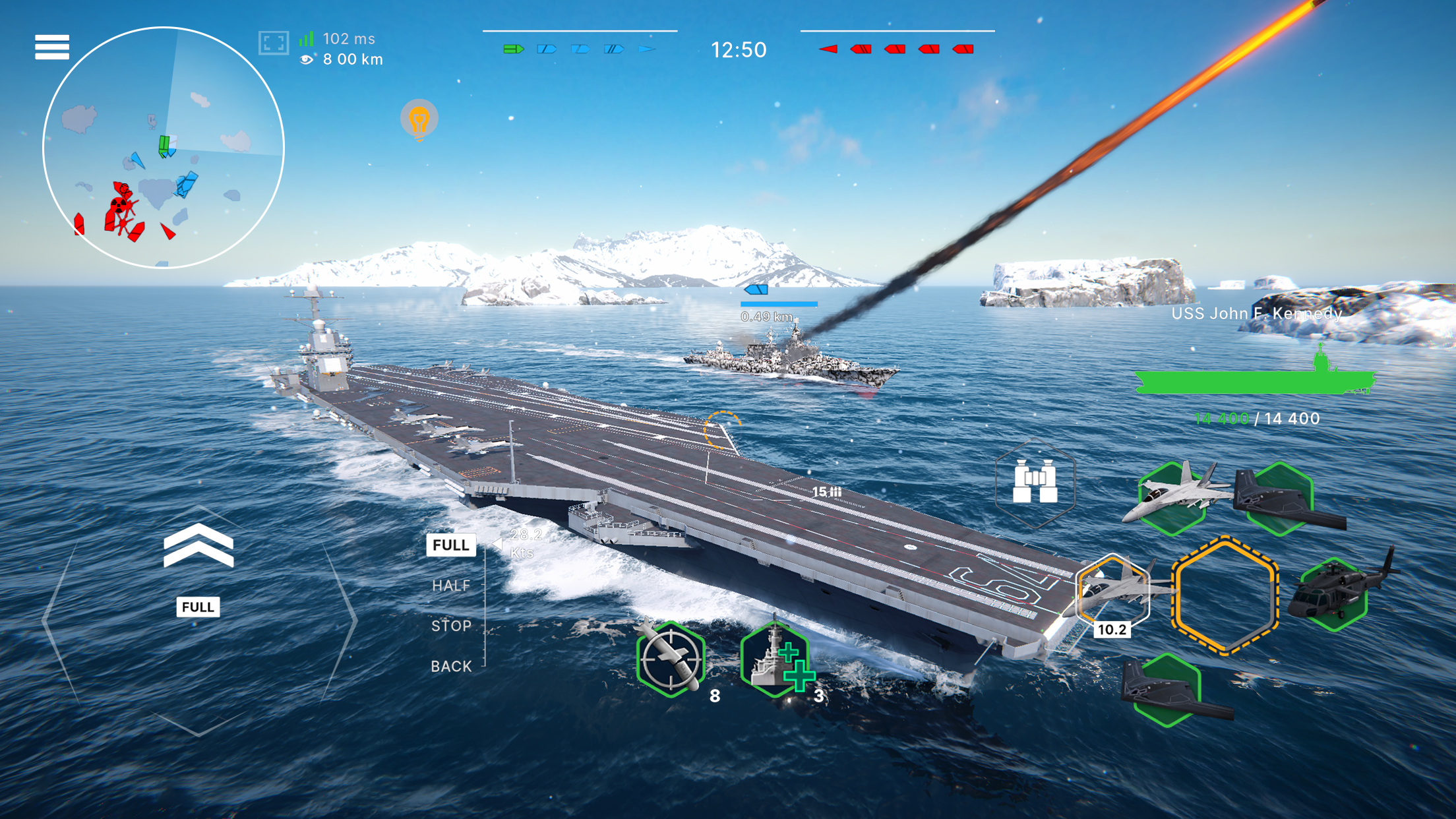 اسکرین شات 5 بازی Warships Mobile 2: Naval War