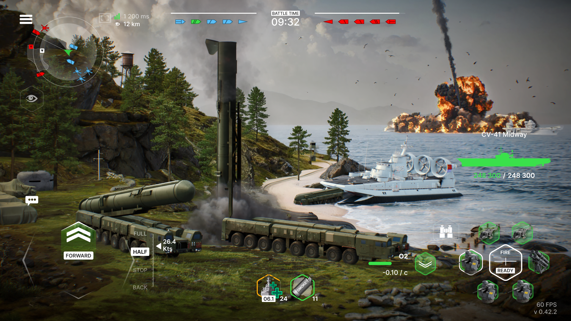 اسکرین شات 5 بازی Warships Mobile 2: Naval War