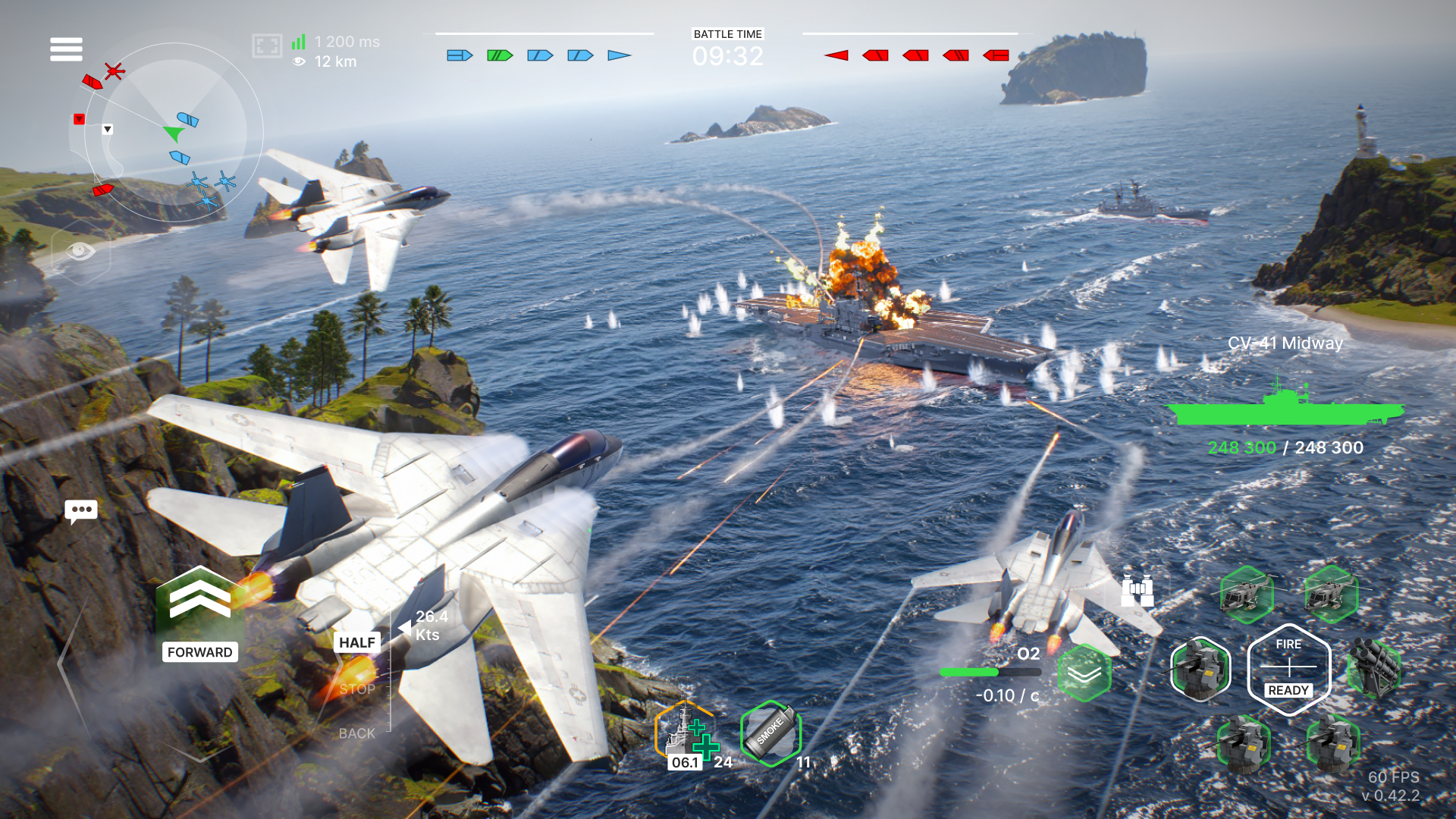 اسکرین شات 2 بازی Warships Mobile 2: Naval War