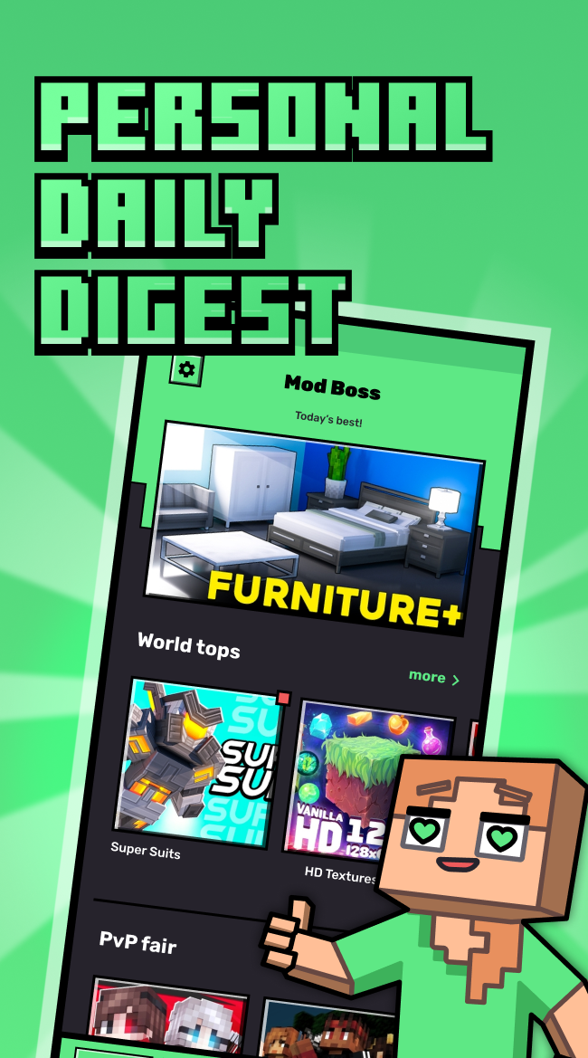 اسکرین شات 3 برنامه MOD-BOSS: Addons Minecraft PE