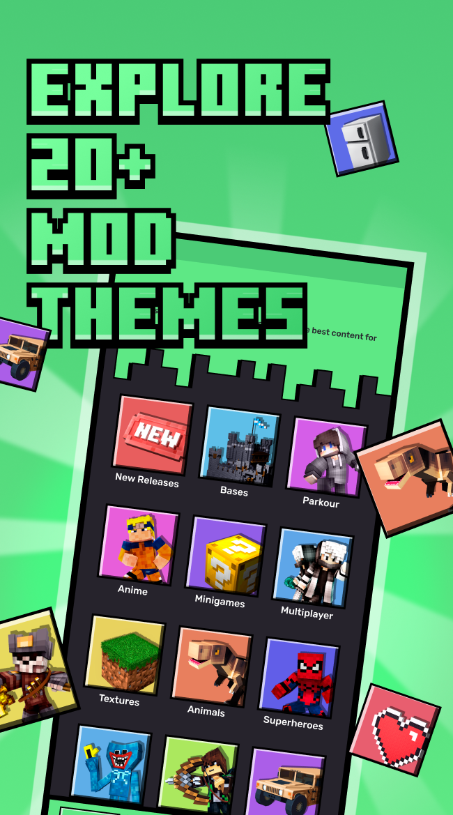 اسکرین شات 2 برنامه MOD-BOSS: Addons Minecraft PE