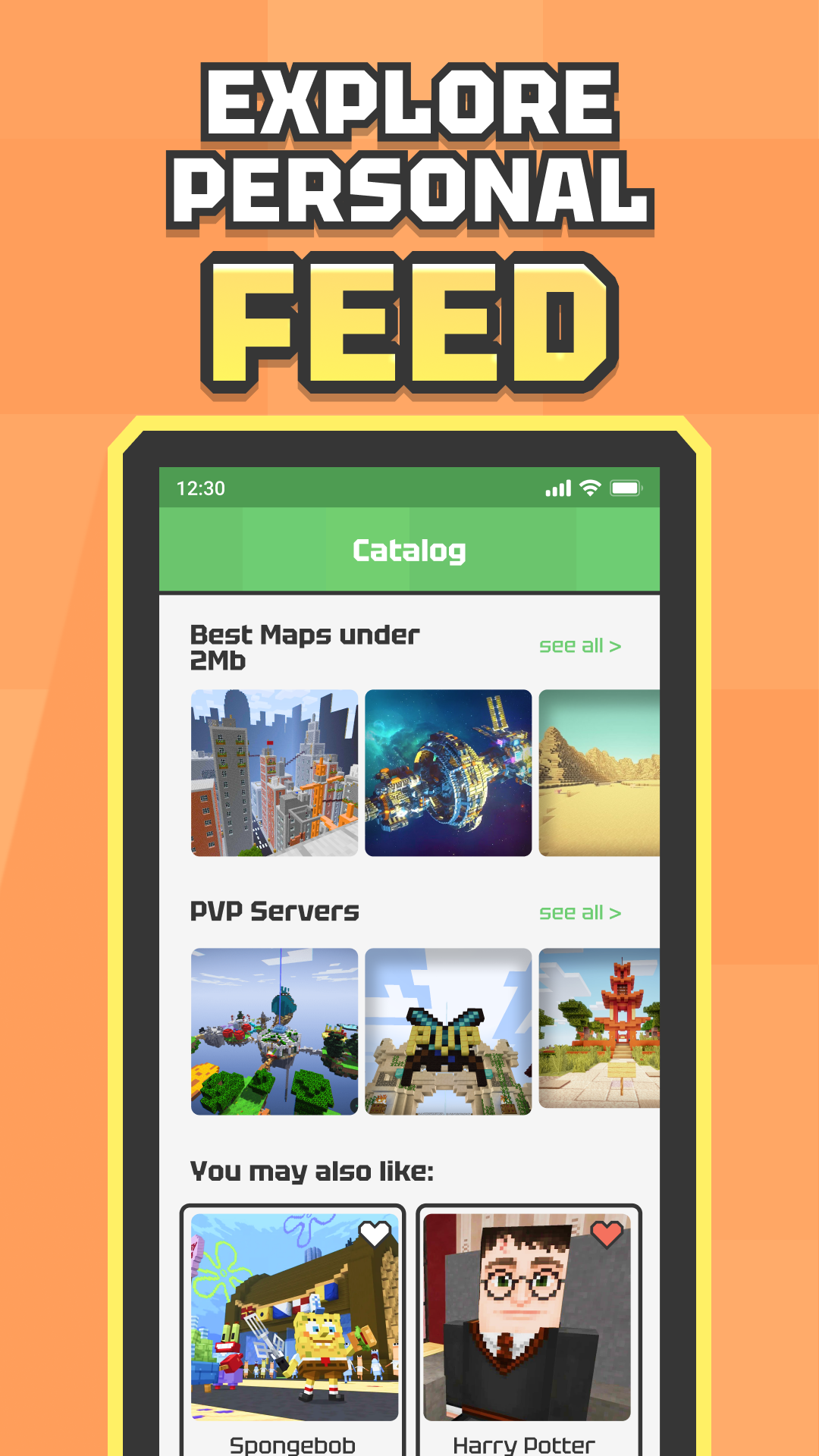 اسکرین شات 4 برنامه ModBox: Maps Mods Minecraft PE