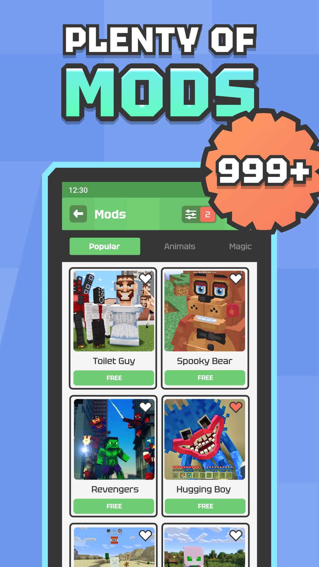 اسکرین شات 3 برنامه ModBox: Maps Mods Minecraft PE