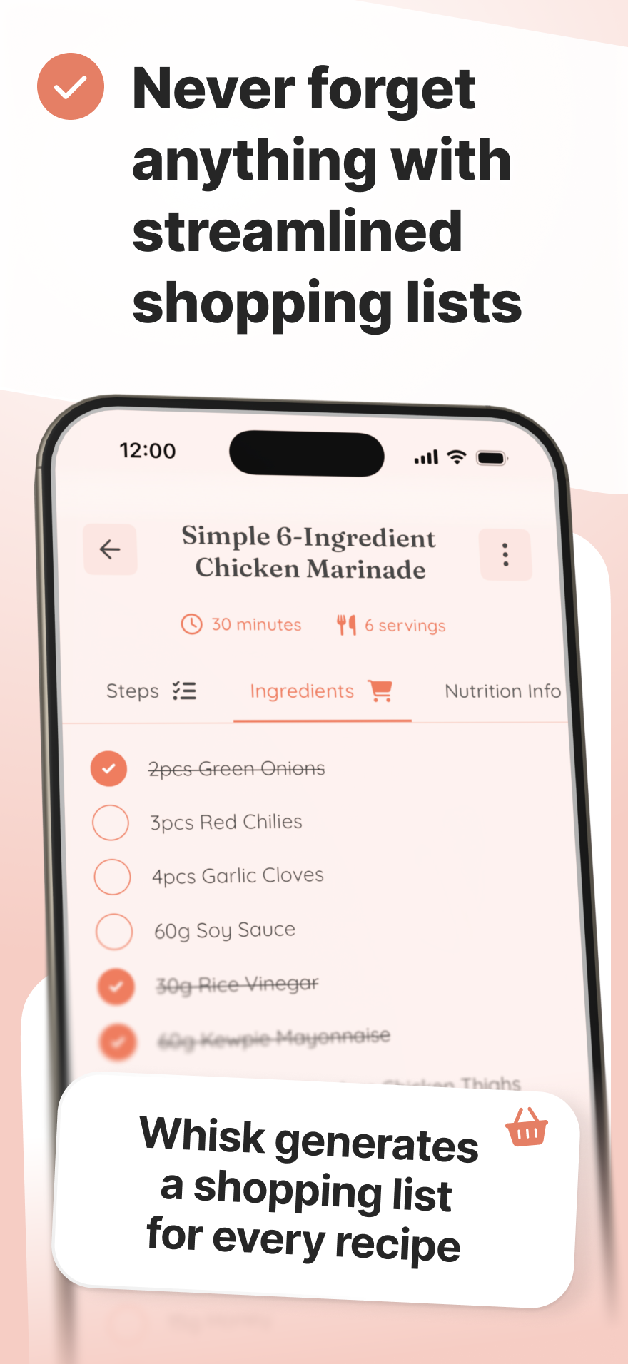 اسکرین شات 5 برنامه Whisk – Social Media Recipes