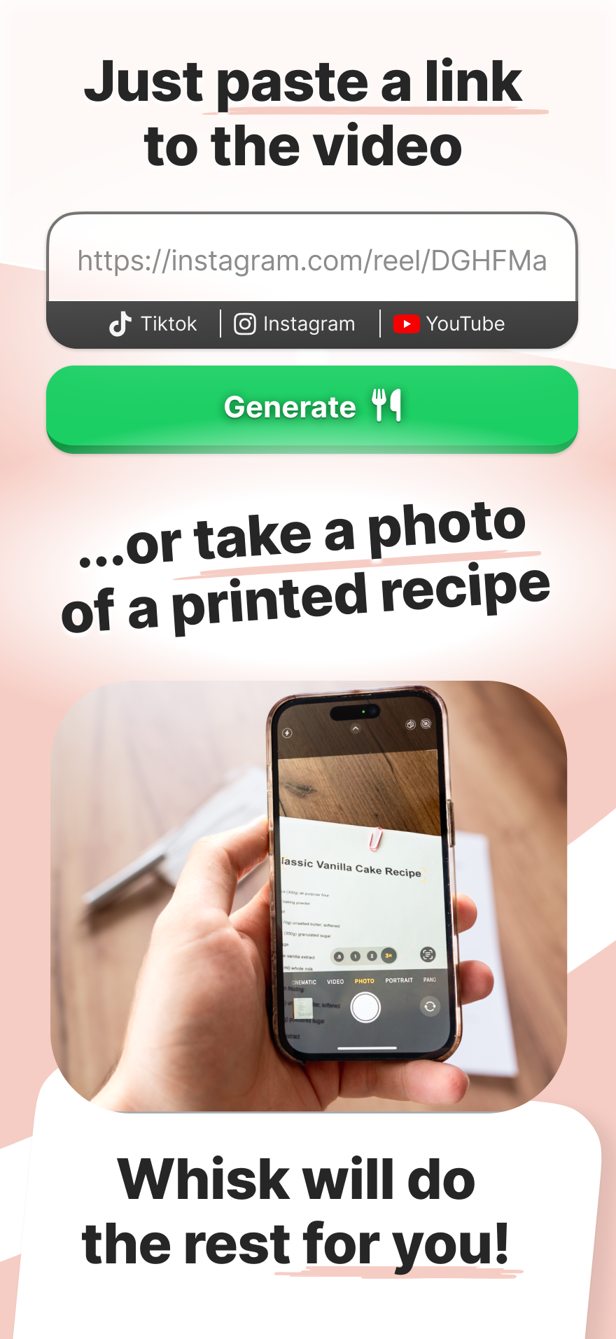 اسکرین شات 3 برنامه Whisk – Social Media Recipes