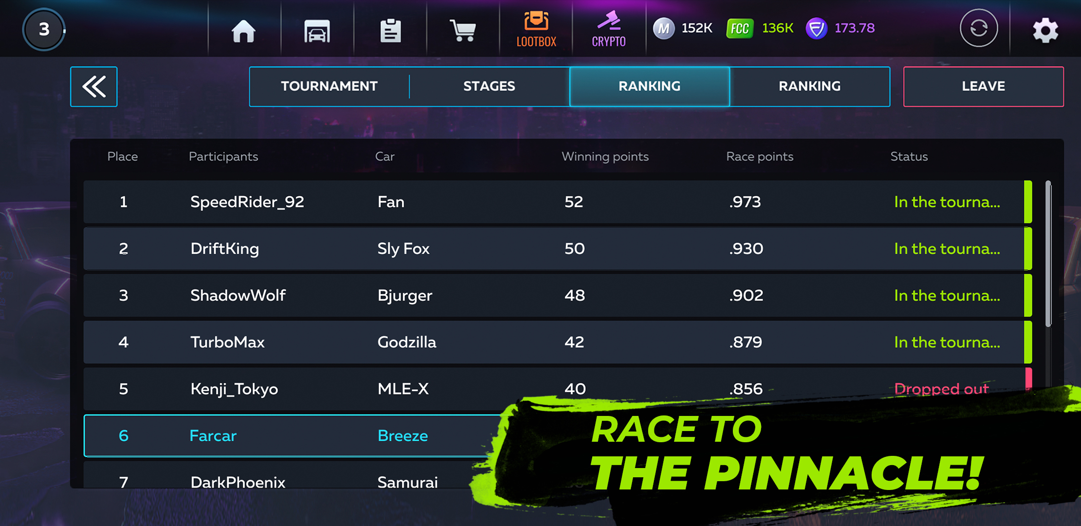 اسکرین شات 4 بازی Action - Crypto Race