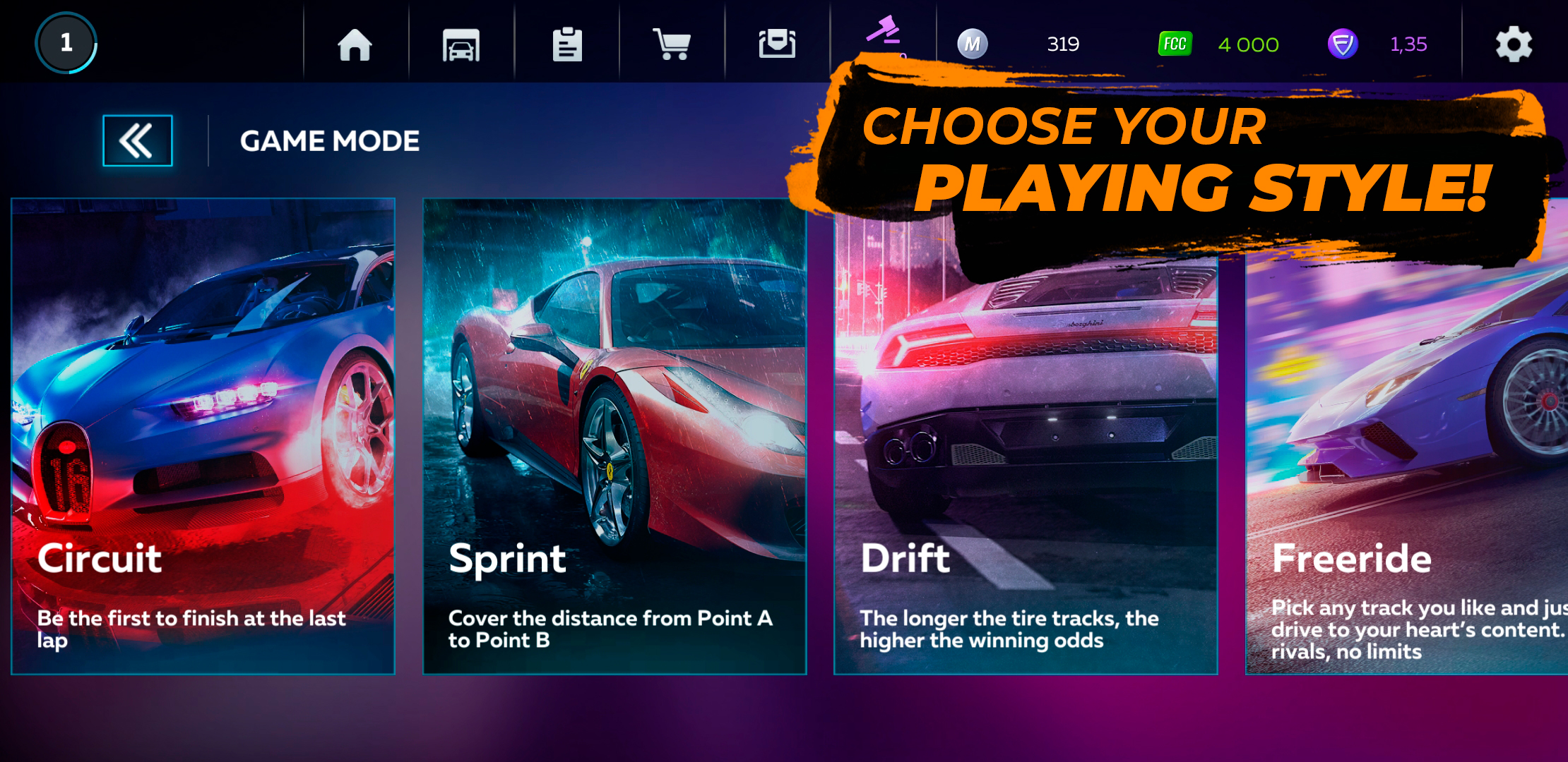 اسکرین شات 2 بازی Action - Crypto Race