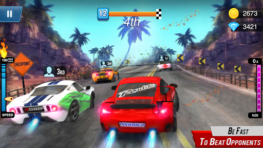 اسکرین شات 3 بازی Racing Games Madness: New Car Games for Kids