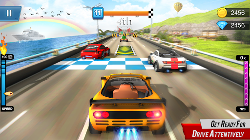اسکرین شات 4 بازی Racing Games Madness: New Car Games for Kids