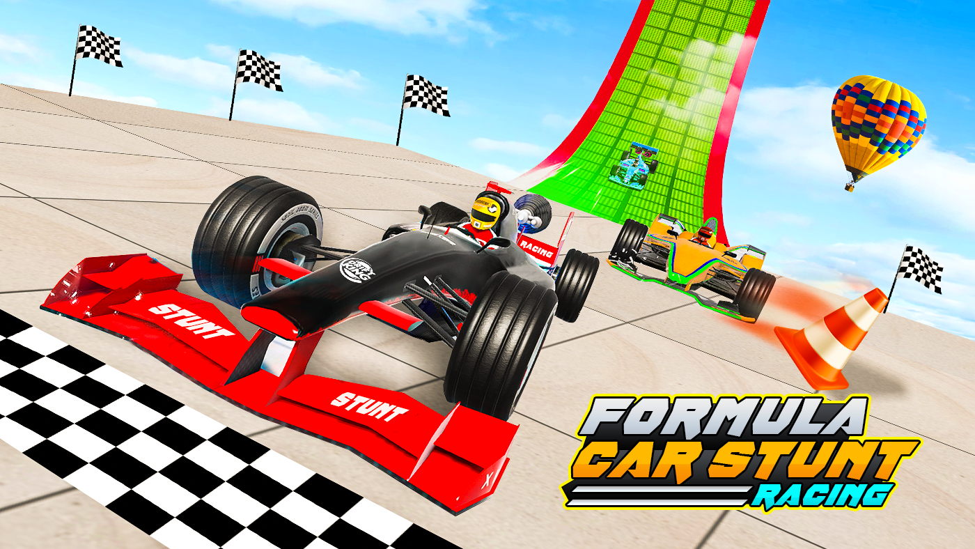 اسکرین شات 3 برنامه Crazy Formula Racing Car Stunt
