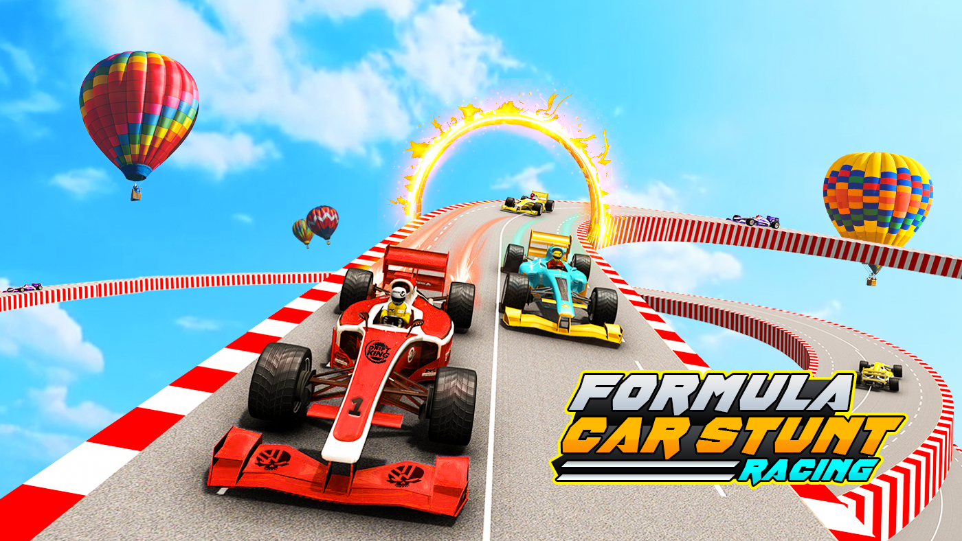 اسکرین شات 4 برنامه Crazy Formula Racing Car Stunt