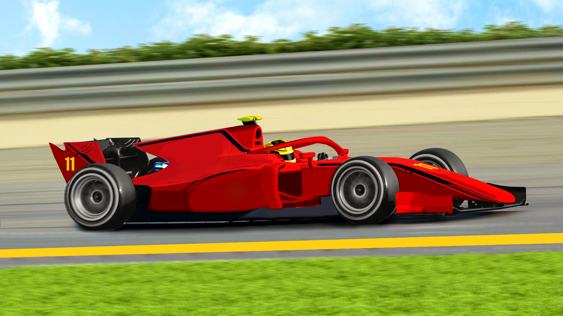اسکرین شات 3 بازی Formula Racing Manager Game 3D