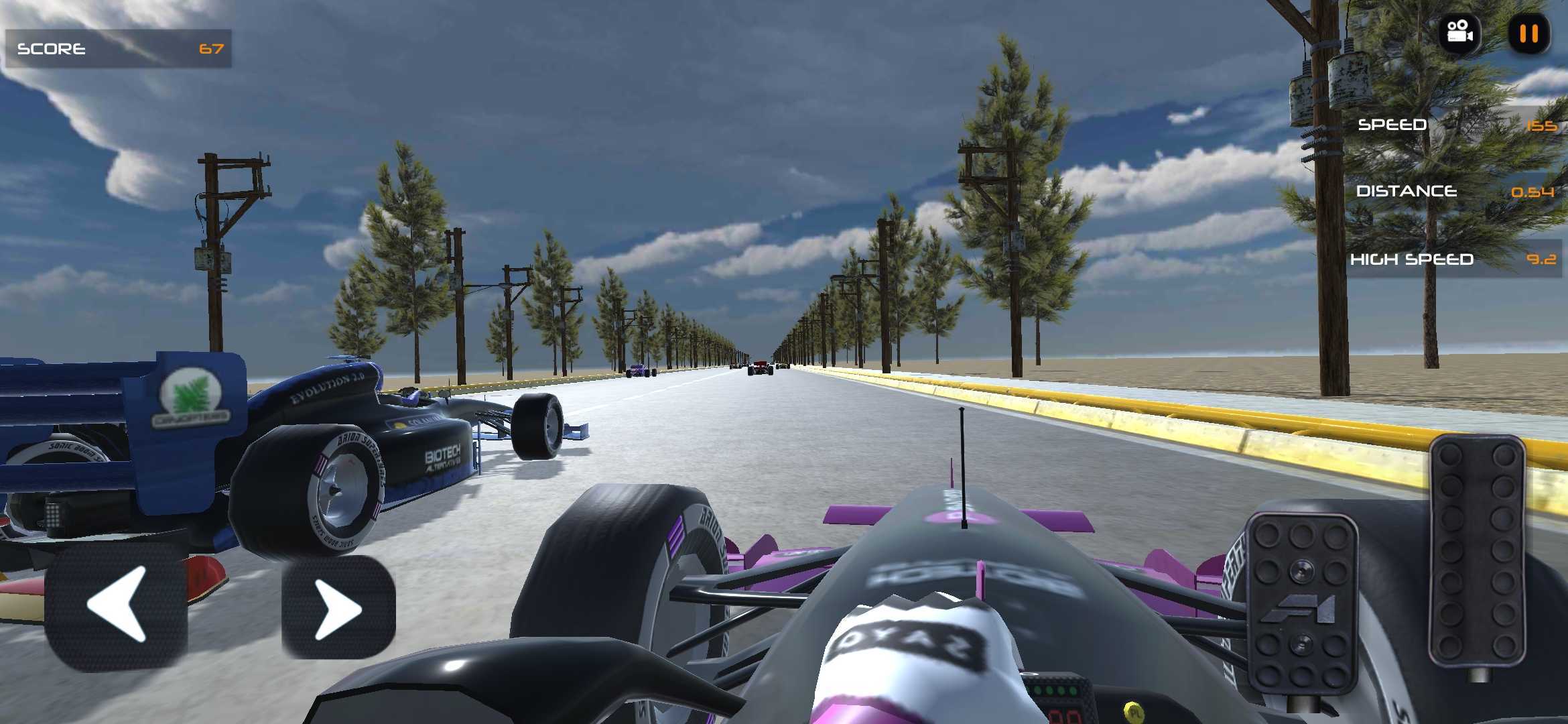 اسکرین شات 6 بازی Formula 1 : Car Simulator