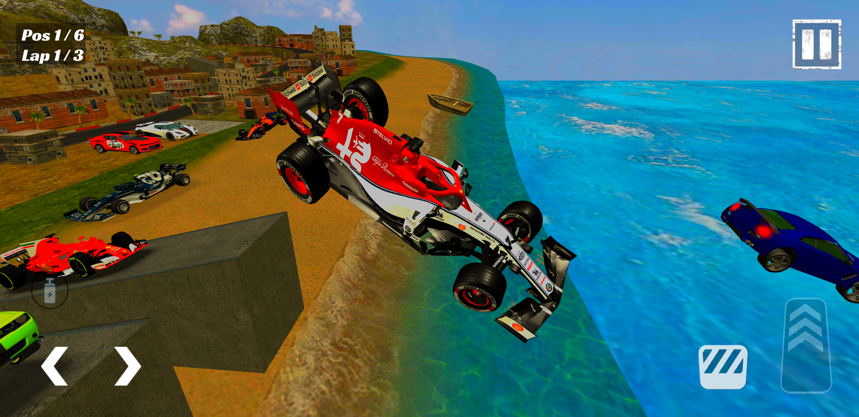 اسکرین شات 1 بازی Gt Car Formula Car Stunts Game