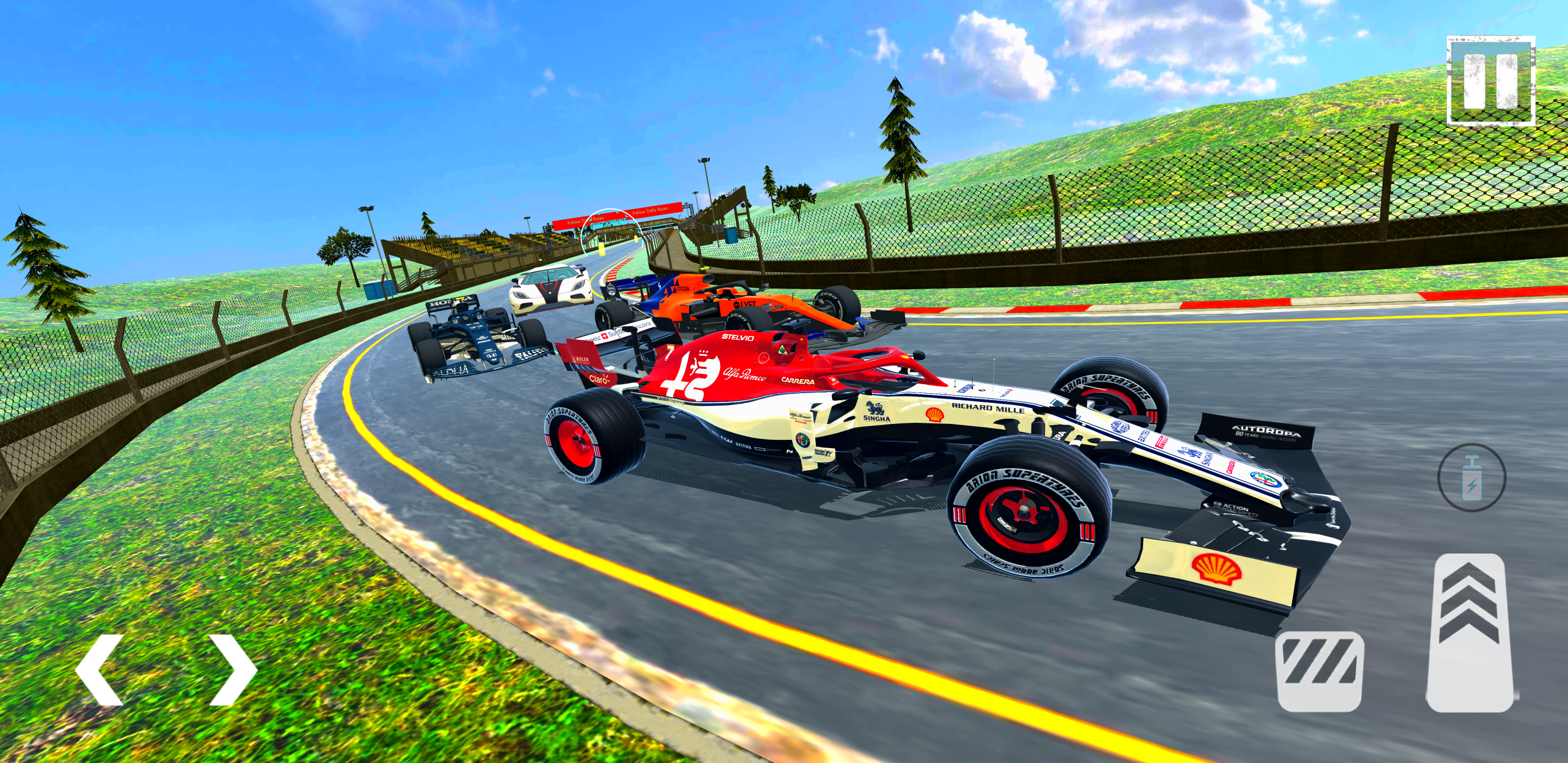 اسکرین شات 2 بازی Gt Car Formula Car Stunts Game